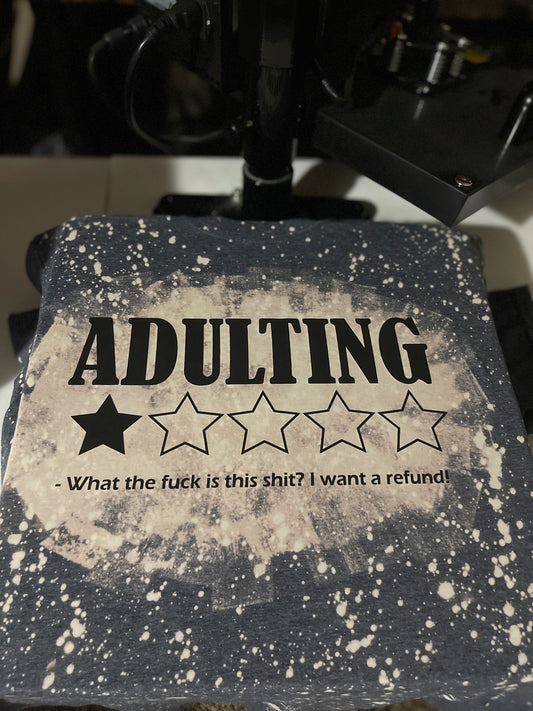 Adulting Sublimation Tee