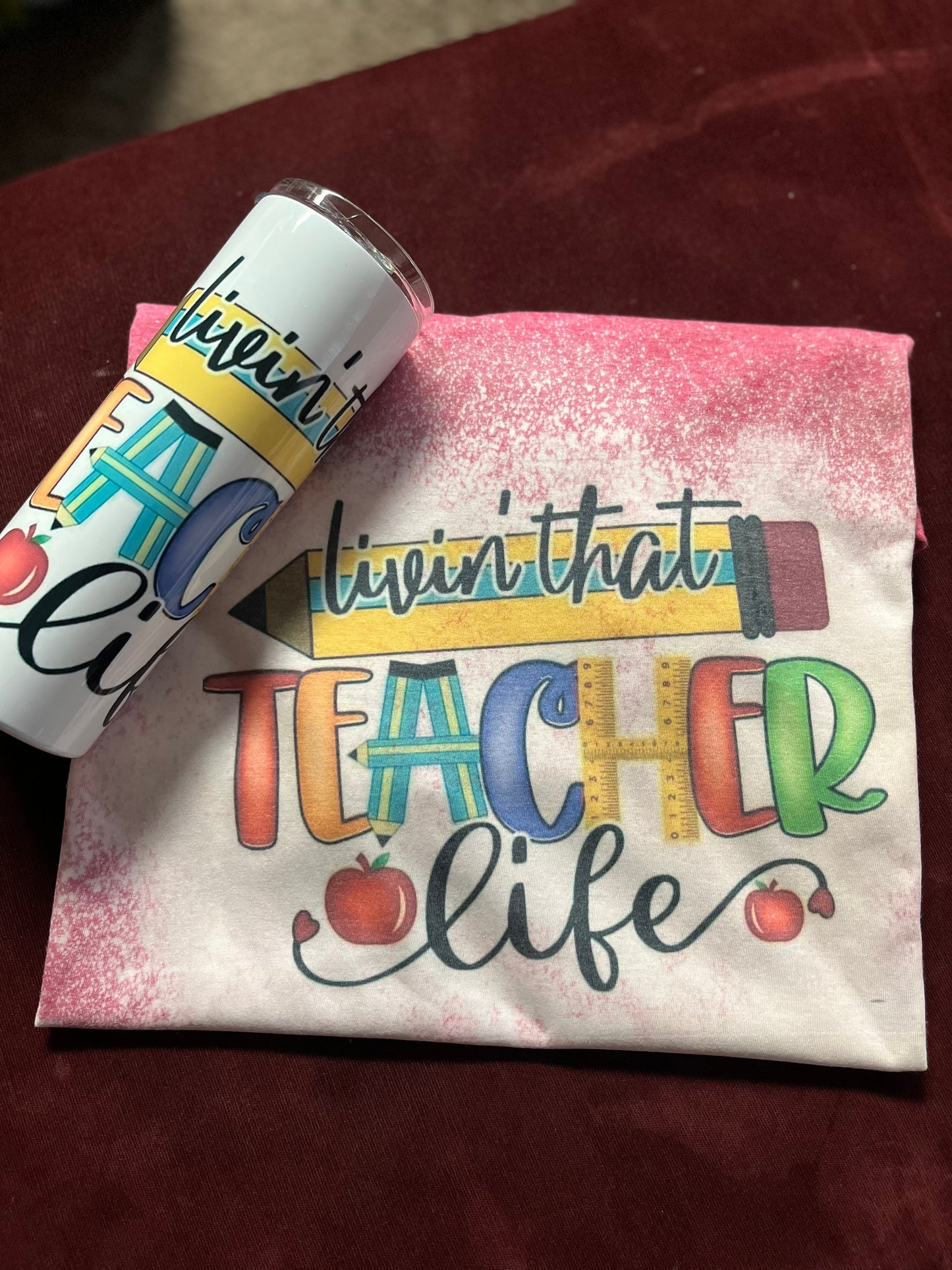 Teacher Tshirt and Tumblers